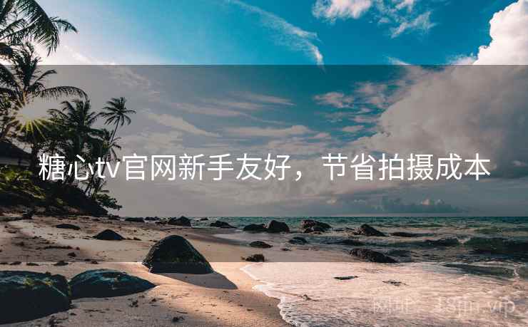 糖心tv官网新手友好，节省拍摄成本